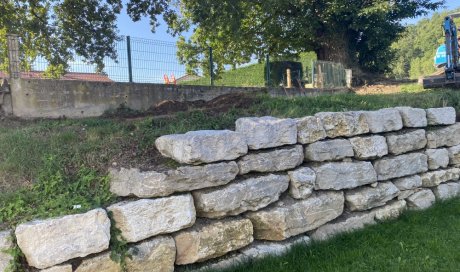 Aménagement d'un terrain de pétanque à Saint-Etienne